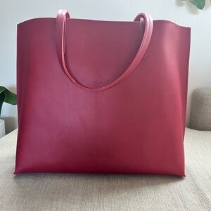 Portland Leather Berry Good Large August Tote